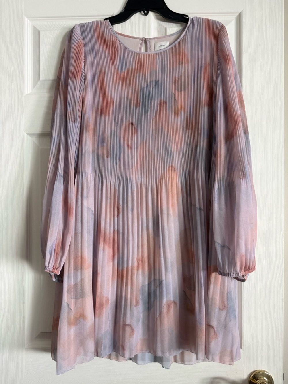 Aritzia Wilfred dress size large colorful